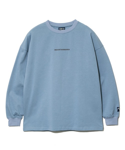 「Mountain Mania」 長袖Tシャツ LARGE ホワイト メンズ_画像9