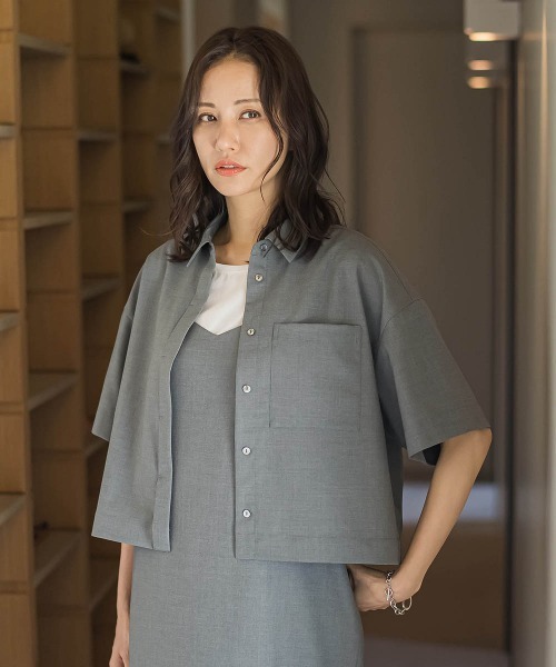 uvカット ブラウス シャツ エディター東原妙子×LAUTREAMONT/レースシャツ レディースの画像
