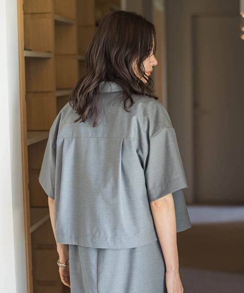 uvカット ブラウス シャツ エディター東原妙子×LAUTREAMONT/レースシャツ レディースの画像