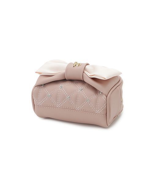 Naptime キルティングポーチ(コスメポーチ) SNIDEL HOME ポーチ リボンキルティングポーチ レディース : ZOZOTOWN