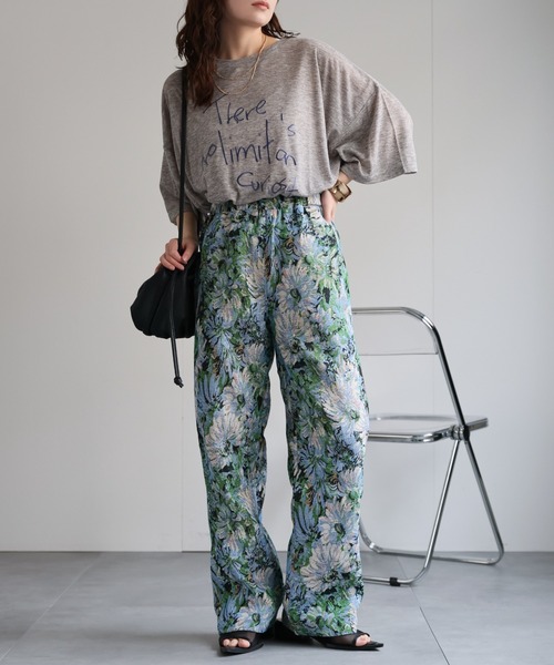 「ap retro」 パンツ LARGE ブルー系その他 レディース_画像2