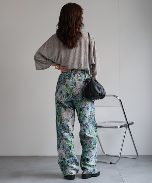 「ap retro」 パンツ LARGE ブルー系その他 レディース_画像3