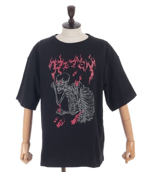 REZEN（リゼン） tシャツ ガシャドクロ半袖Tシャツ メンズ : ZOZOTOWN