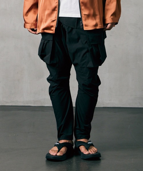 「VIRGOwearworks」 カーゴパンツ 2 ブラック メンズ_画像8