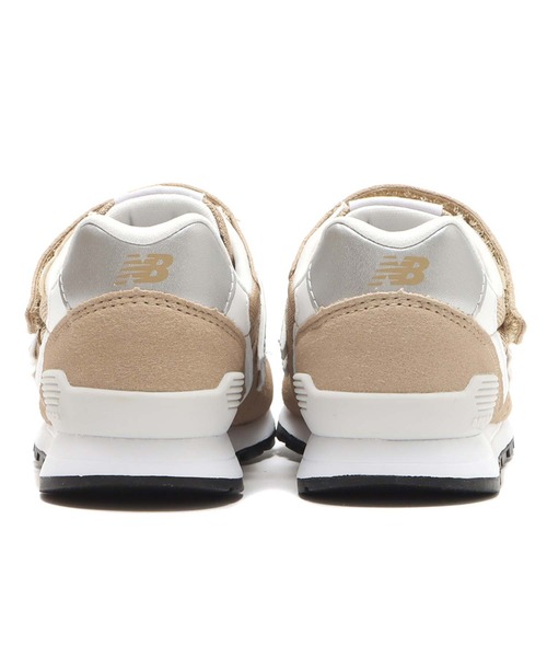 「New Balance」 ローカットスニーカー 24cm ブラウン レディース_画像2