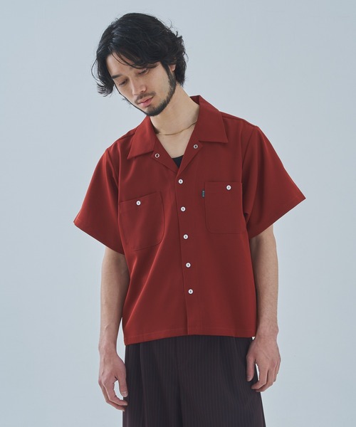 「Noen」 半袖シャツ MEDIUM ブルー系その他 メンズ_画像9