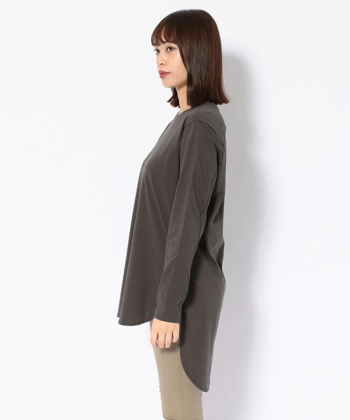 tシャツ DROIT BELLO（ドロイトベロ）裾ラウンドロンT レディース DROIT BELLO tシャツ BELLO（ドロイトベロ）裾ラウンドロンT