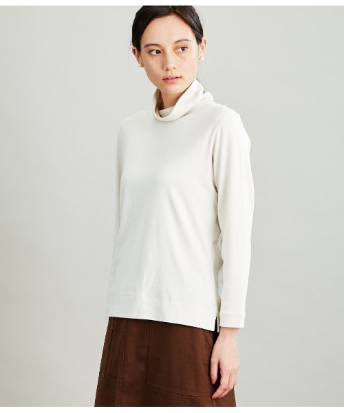 2022限定セール tシャツ PayPayモール店 - 通販 - PayPayモール Tシャツ スビンコットンフライス タートルネックカットソー ZOZOTOWN 最新作即納