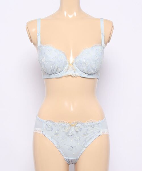 Lace Ladies ブラジャー ショーツセット カップケーキ