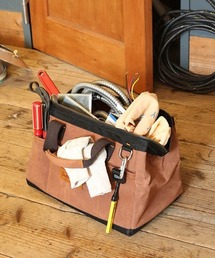 DULTON ハンドバッグ WAX CANVAS TOOL BAG/ワックス キャンバス