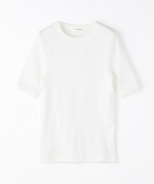 tシャツ シルキージャージー ハーフスリーブプルオーバー レディース