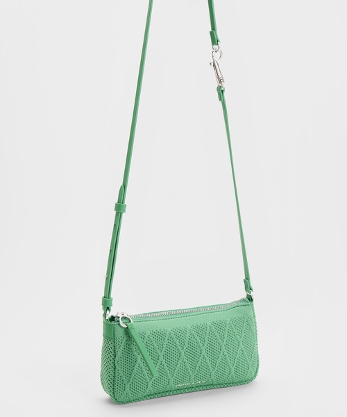 ⭐️美品⭐️ CHARLES & KEITH ショルダーバッグ　ポーチ付 CHARLES ＆ KEITH ショルダーバッグ バッグ チェーンハンドル