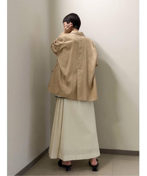 【日本入手困難】Light Re-Nylon pleated skirt スカート Blue Light Re-Nylon pleated skirt | PRADA