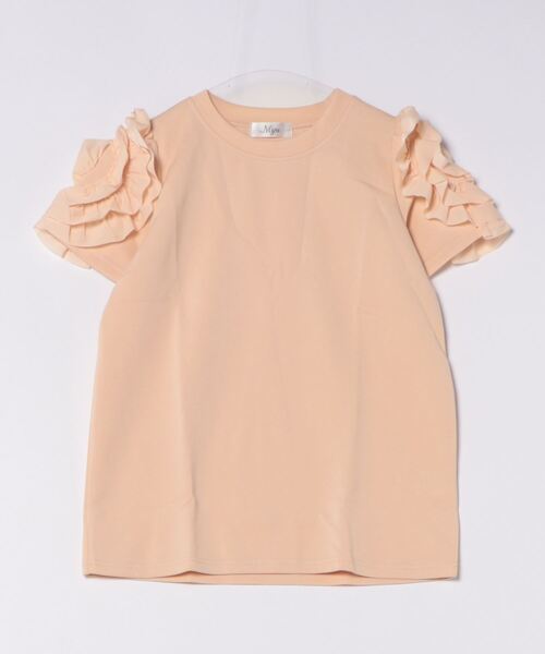 tシャツ フリルスリーブプルオーバー レディース each alchemist tシャツ ランダムフリルスリーブプルオーバー