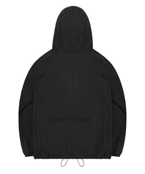 ジャケット テーラードジャケット 【mydeepbluememories 】アシュメトリック フード ストリング ジャケット / Asymmetric ジャケット mydeepbluememories アシュメトリック フード ストリング Asymmetric