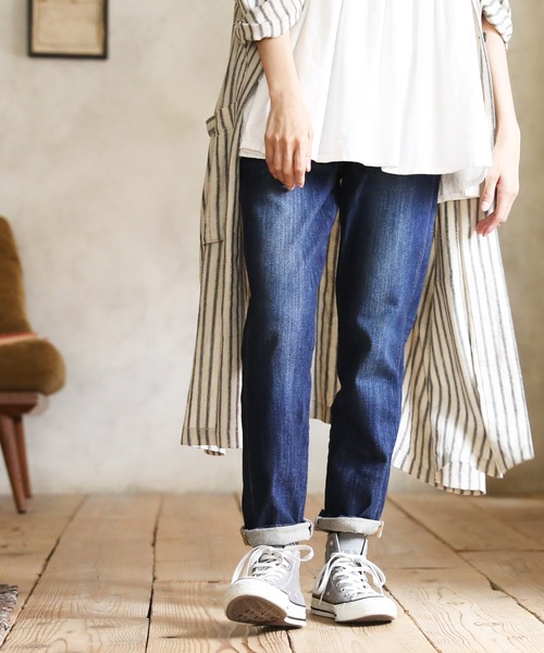 パンツ デニム ジーンズ 「レギュラー丈」&ldquo;みんな&rdquo;のデニム「pn015」 レディース