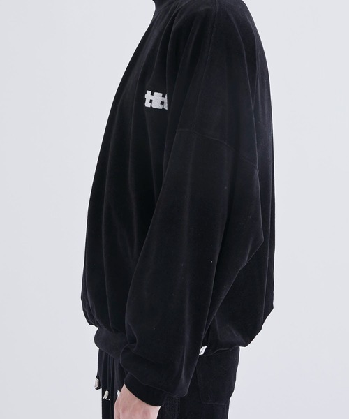 TTT MSW スウェット 【TTTMSW/ティー】Velours crew neck sweat
