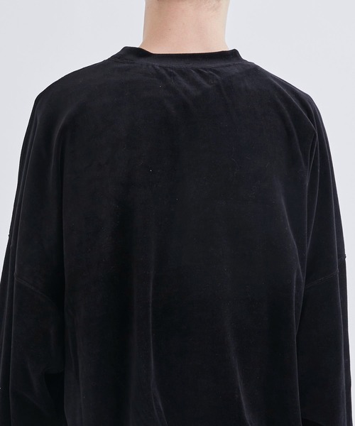 TTT MSW（ティー） スウェット 【TTTMSW/ティー】Velours crew neck