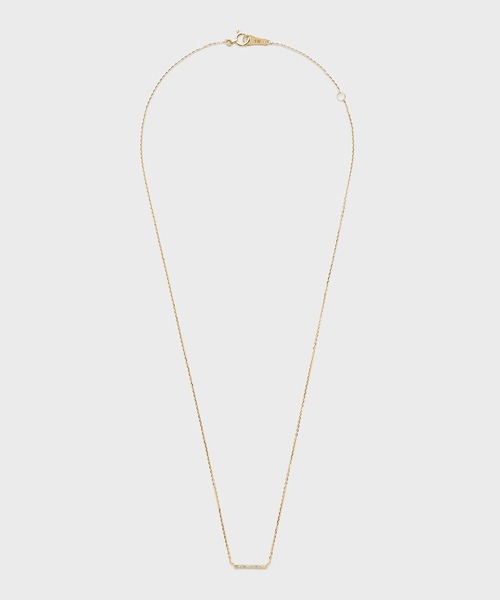 ネックレス K10ダイヤモンドネックレス レディースの画像