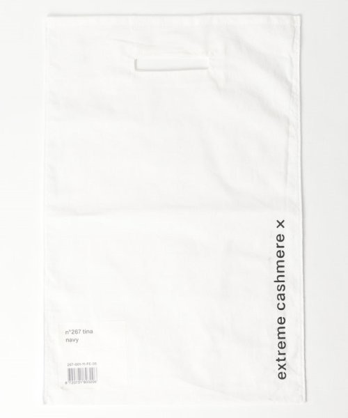 extreme cashmere タンクトップ ノースリーブ 「extreme