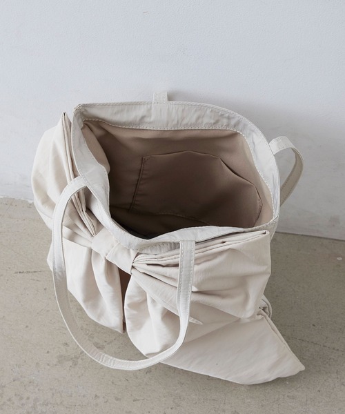 EFOLE トートバッグ Big ribbon totebag / ビッグ リボン トート