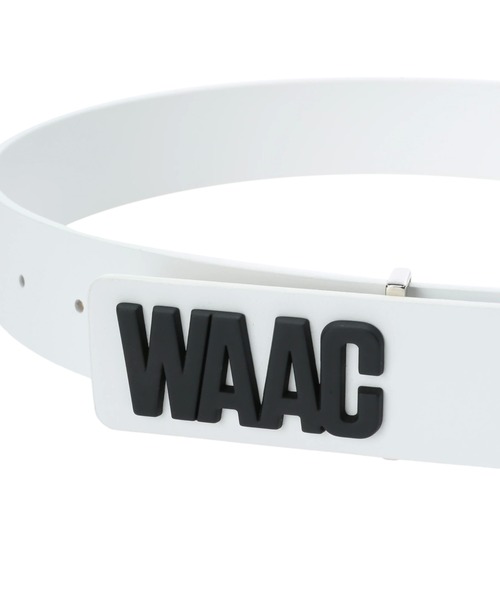 ベルト 「WAAC」WOMENS ロゴバックルベルト レディース