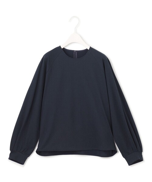 tシャツ 「接触冷感・UVケア・洗える」コンフォートプレーティング パフスリーブカットソー レディース ICB tシャツ 「接触冷感・UVケア・洗える」コンフォートプレー