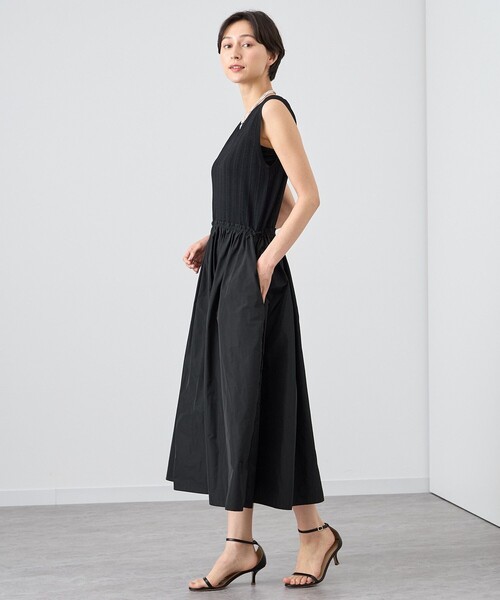 ANAYI（アナイ） ワンピース レーシーニットドッキング ワンピース
