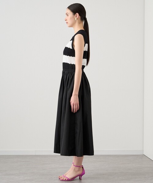 ANAYI（アナイ） ワンピース レーシーニットドッキング ワンピース
