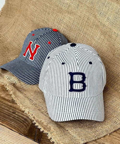 BAYBLO キャップ 帽子 (KS)ヒッコリーエンブレム BB CAP メンズ
