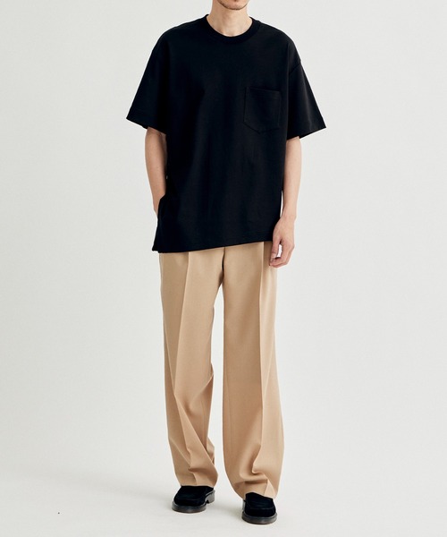 tシャツ Tシャツ メンズ 「UJOH HOMME / ウジョーオム」Slit Half Sleeve T/スリットハーフスリーブTシャツ｜zozo｜16