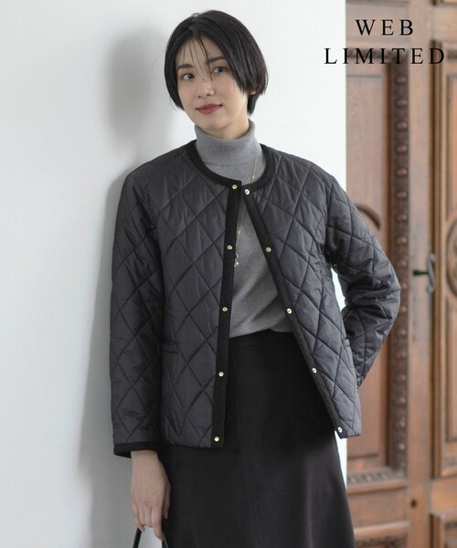 J.PRESS LADIES - J.PRESS　フード付きブルゾン J.PRESS ブルゾン アウター 「WEB限定カラーあり・洗える
