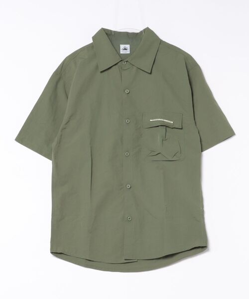 aimoha ブラウス シャツ outdoorユニセックス ポケット シャツ