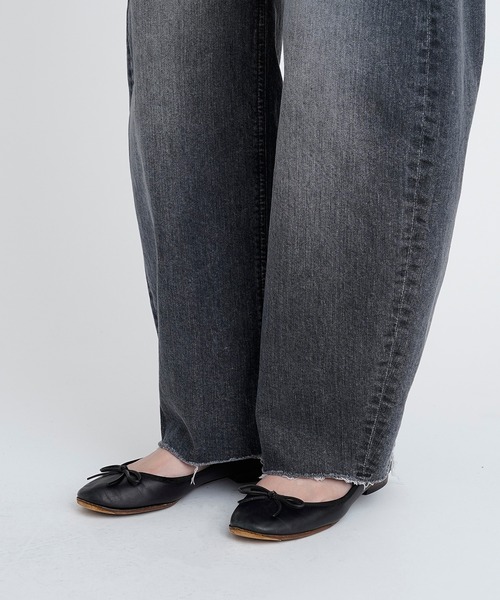 【裾上げあり】ヤヌーク　カーブテーパード　LAURA　デニムパンツ 25 YANUK｜ローラ カーブ テーパード LAURA (CurveTapered) デニム
