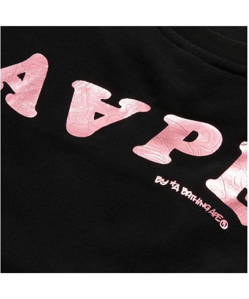 トレーナー スウェット AAPE CREW NECK SWEAT レディース AAPE BY A BATHING APE トレーナー スウェット BASIC CREW NECK