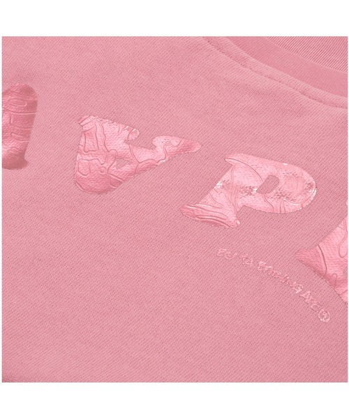 AAPE BY A BATHING APE トレーナー スウェット BASIC CREW NECK