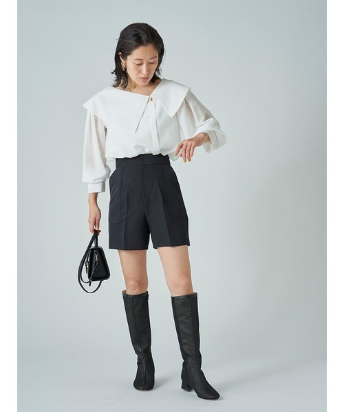 最安挑戦！ CELFORD 「CELFORD」 ハーフパンツ 38 ネイビー レディース パンツ