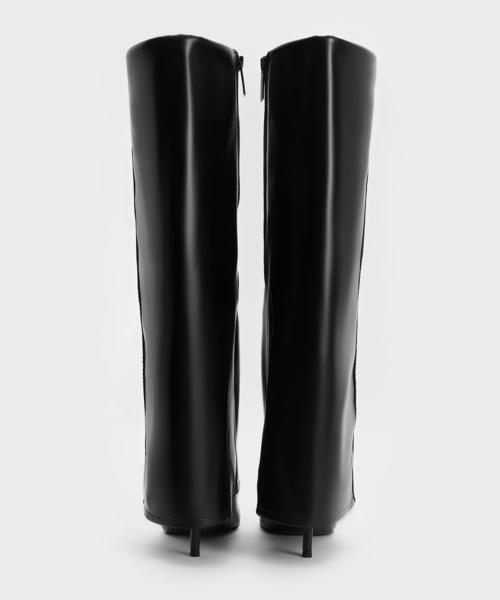 CHARLES ＆ KEITH ブーツ フォルドオーバー ポインテッドトゥ
