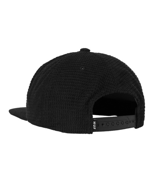 ◆送料/関税無料◆【HUF】Arch Waffle スナップバック キャップ ◇送料/関税無料◇【HUF】Arch Waffle Black Snapback キャップ