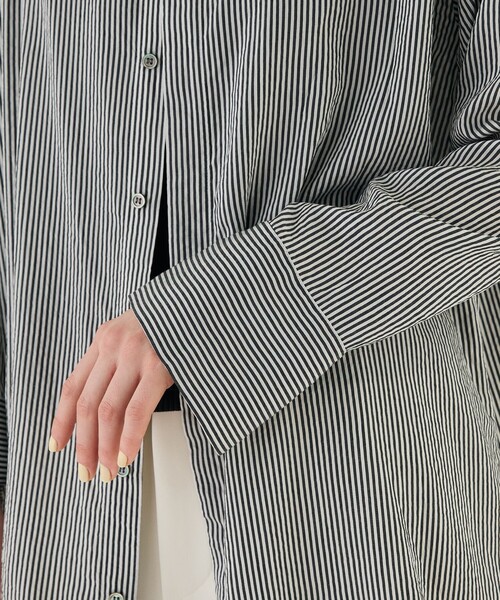 GALERIE VIE（ギャルリー ヴィー） シャツワンピース セルロースシルク