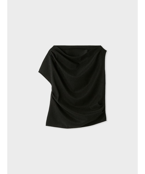 「MIESROHE」 ノースリーブブラウス ONE SIZE ブラック レディース MIESROHE 「MIESROHE」 ノースリーブブラウス FREE ブラック