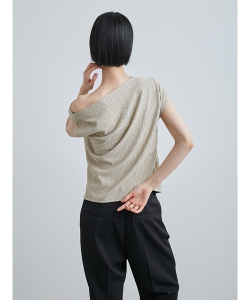「MIESROHE」 ノースリーブブラウス ONE SIZE ブラック レディース MIESROHE 「MIESROHE」 ノースリーブブラウス FREE ブラック