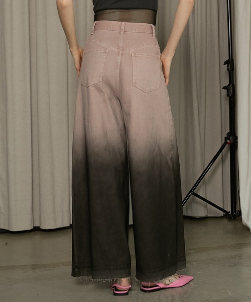 Side Slit Cycle Knit Pants