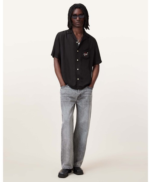 ALLSAINTS（オールセインツ） シャツ LOVERS EMBROIDERED RELAXED FIT