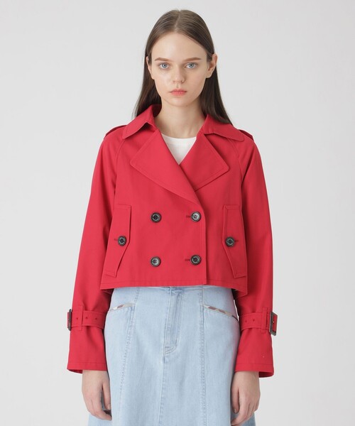 BLUE LABEL CRESTBRIDGE トレンチコート コート ショート