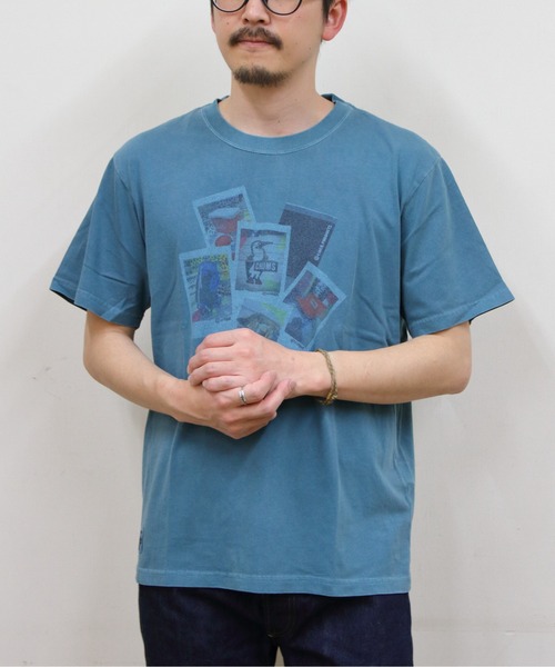tシャツ CHUMS/チャムス　かせきさいだぁ インスタントフォトTEE　Instant Photo Tee レディース メンズ CHUMS チャムス tシャツ メンズ チャムスロゴTシャツ Logo T
