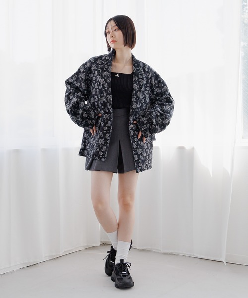 Anui ジャケット テーラードジャケット 「UNISEX」フラワー