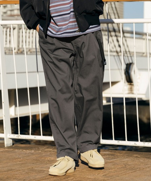 パンツ Gramicci LOWERCASE TC TWILL TUCK TAPERED GRAMICCI パンツ Gramicci / LOWERCASE TC TWILL TUCK TAPERED