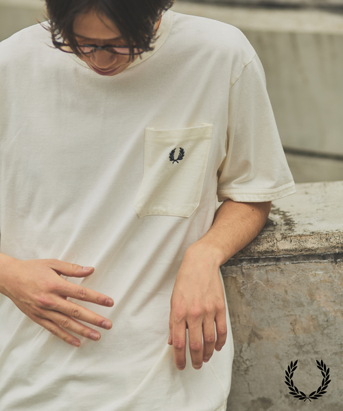 フレッドペリー　ＦＲＥＤ　ＰＥＲＲＹ　胸ポケット　Ｔシャツ FRED PERRY for JOURNAL STANDARD / フレッドペリー ポケットT