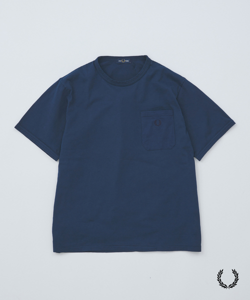 フレッドペリー　ＦＲＥＤ　ＰＥＲＲＹ　胸ポケット　Ｔシャツ FRED PERRY フレッドペリー シャツ 半袖 メンズ エンブロイダー
